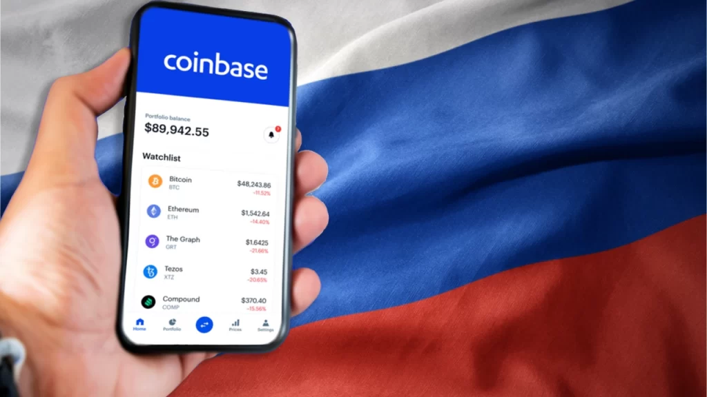 Coinbase to Block Russian Customer’s Accounts In Reference With E.U Sanctions￼