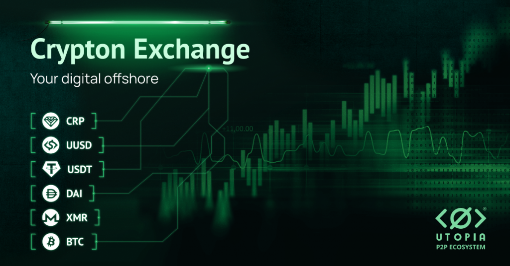 Crypton Exchange — Trading CRP On A No-KYC Exchange [Based on Utopia P2P]