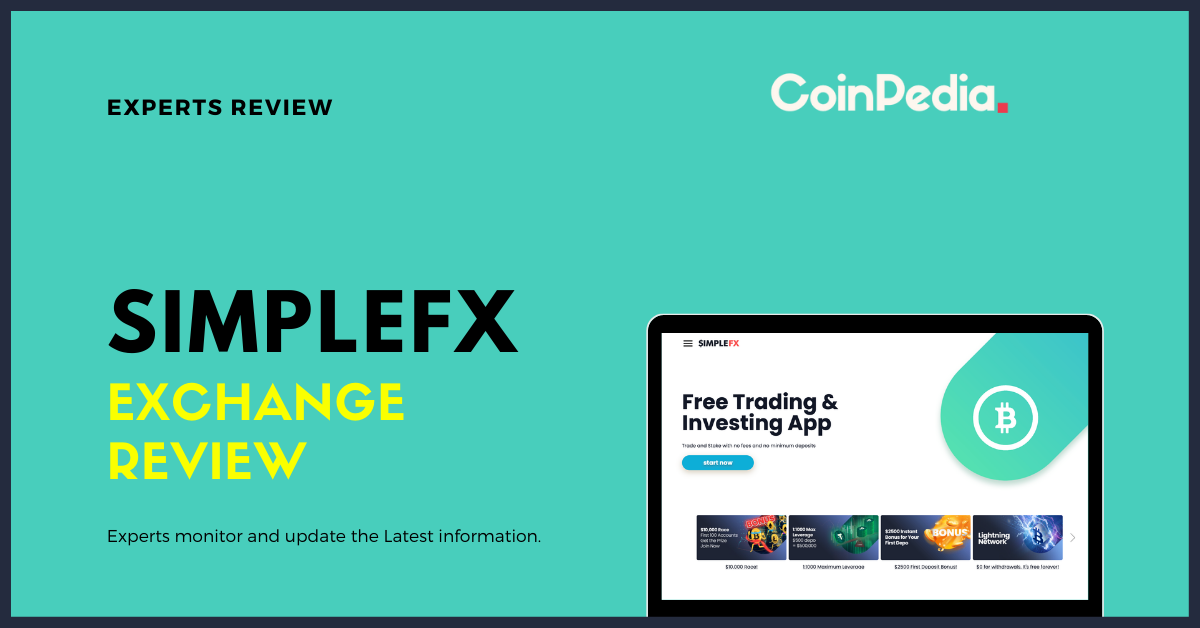 SimpleFX Exchange Review – Fees, Supported Coins, FAQ’s And More
