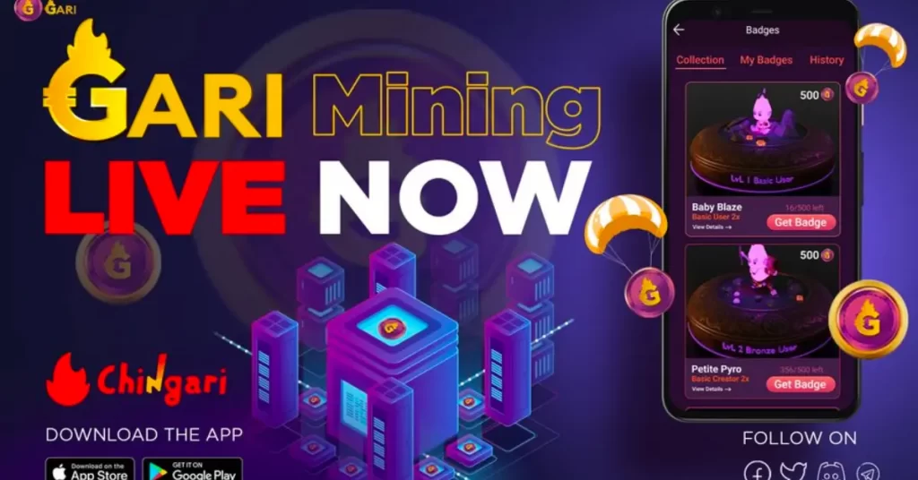With GARI Mining, Chingari App Users Collectively Earn Over $300K In Crypto Rewards