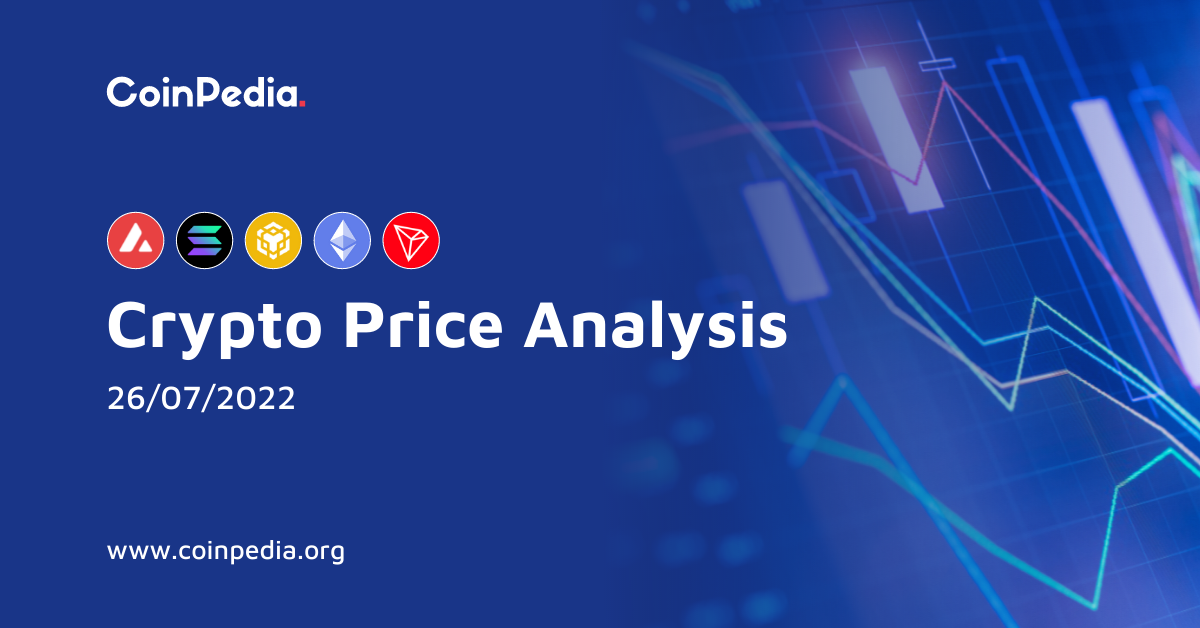 Crypto Price Analysis:- AVAX, SOL, BNB, ETC, TRX Price Plunge Hard