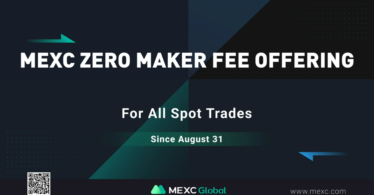 MEXC Firstly Announces ZERO Maker Fee Promotion for All Spot Trades