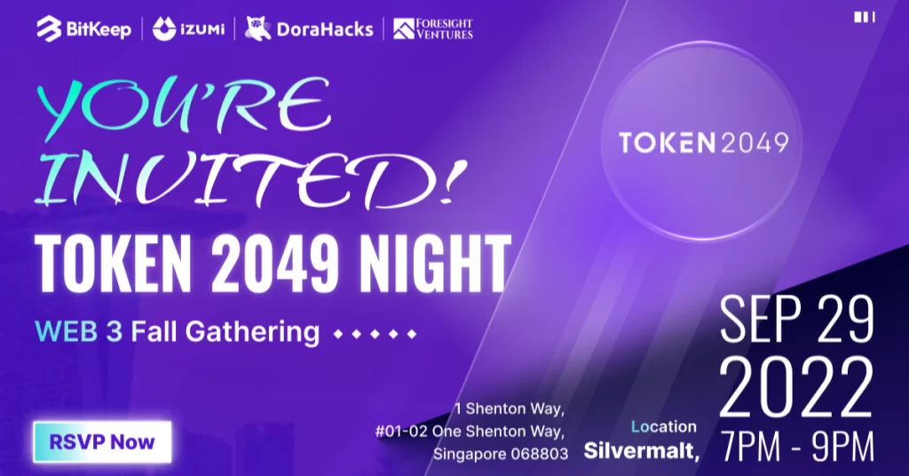 BitKeep At Token2049 Night: A Great Web3 Brand Is Built through Innovation