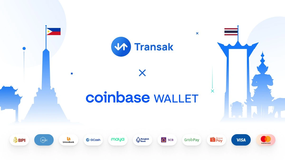 Transak Brings Crypto Adoption To The Philippines And Thailand With Coinbase Wallet Integration