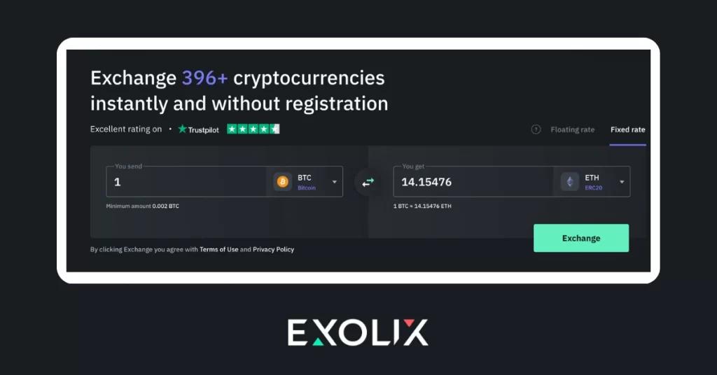 Exolix As a Crypto Exchange Service With Wide Opportunities