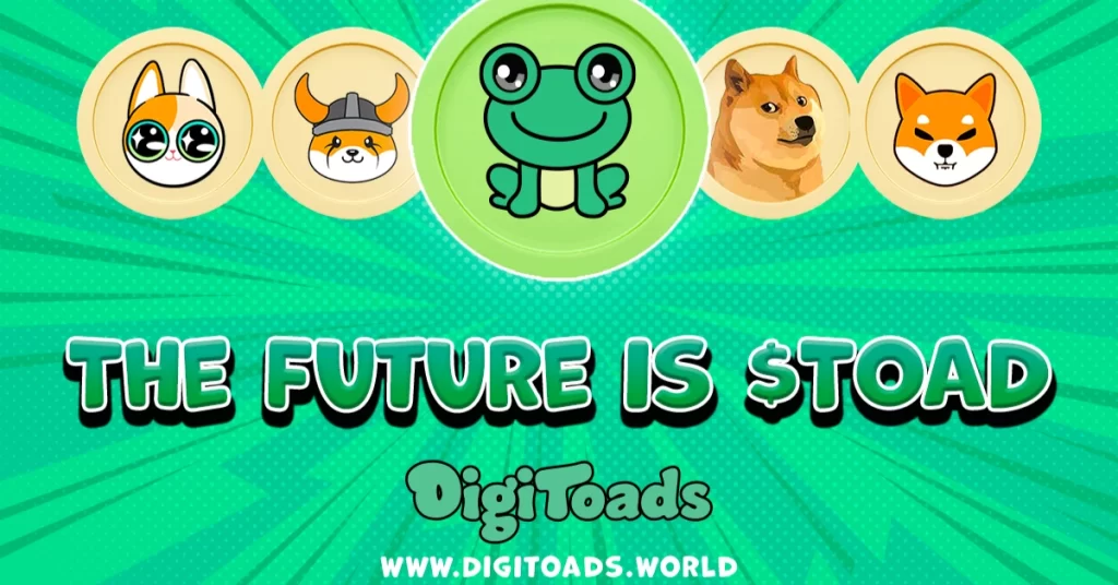 From Top Memecoin to Top Investment: DigiToads (TOADS) and Pepe (PEPE) Take the Crypto World by Storm