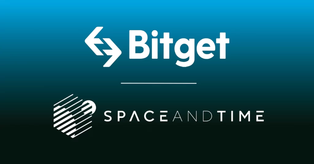 Bitget Announces Strategic Partnership with Decentralized Data Warehousing Leader Space and Time