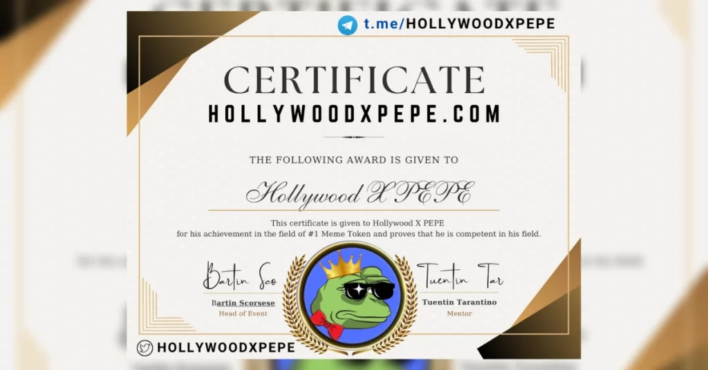 HollywoodXPEPE: Revolutionizing Crypto with a Mind-Blowing Music Video $HXPE