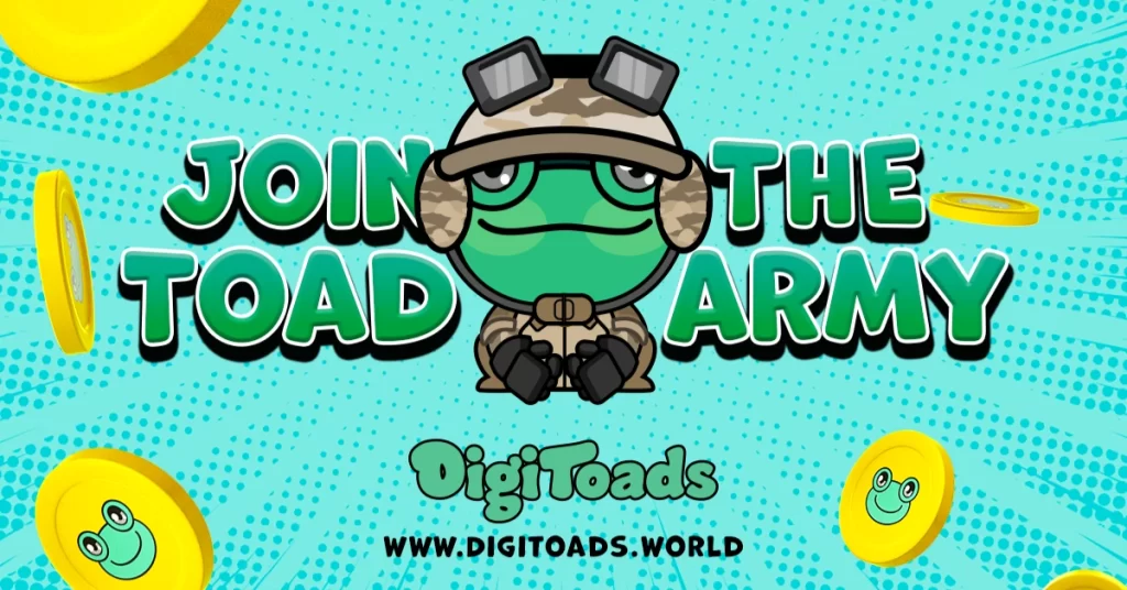 DigiToads (TOADS) Breaks Records During Its Presale. Can it Surpass Pepe’s (PEPE) Market Cap By the end of the year?