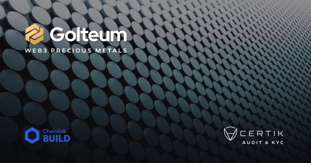 Golteum (GLTM) Enters Chainlink BUILD To Revolutionize Precious Metals Tokenization