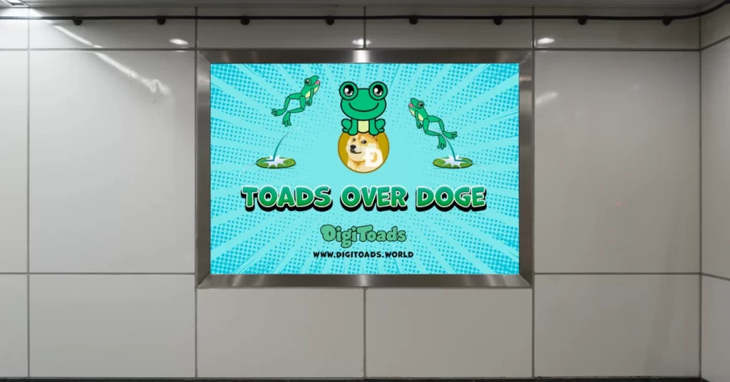Exploring the Limitless Potential: DigiToads (TOADS) Sets Itself Apart as the Top Meme Coin Amidst Dogecoin price decline