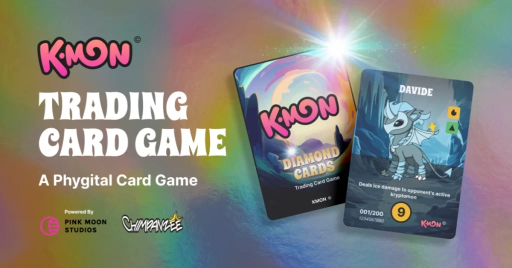 Pink Moon Studios Ignites Web3 Gaming Future with Groundbreaking KMON Trading Card Game