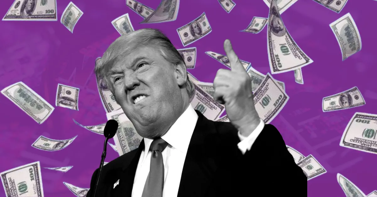 Donald Trump NFT-prisstigning