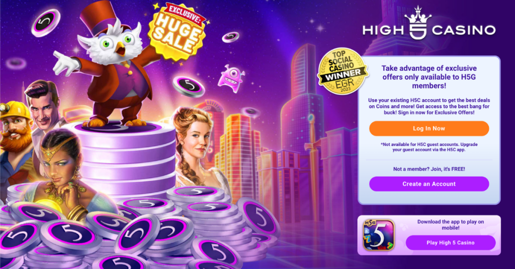 high 5 casino