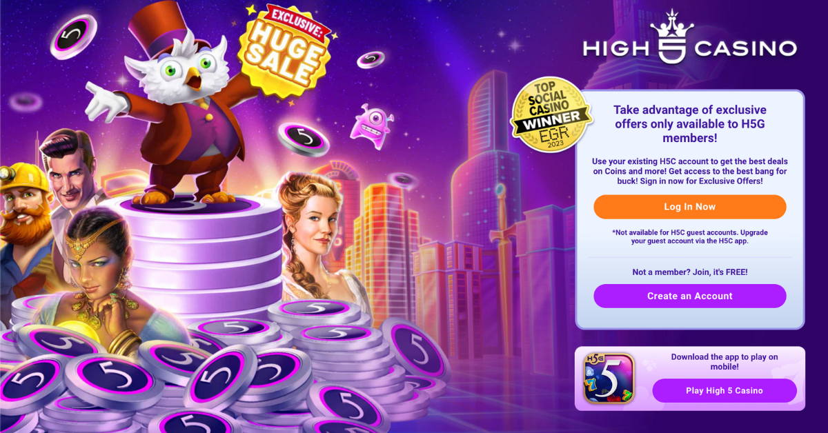 High 5 Games Review: Legit or Scam? Plus: 25 SC High 5 Casino Sign Up Bonus & Promo Codes
