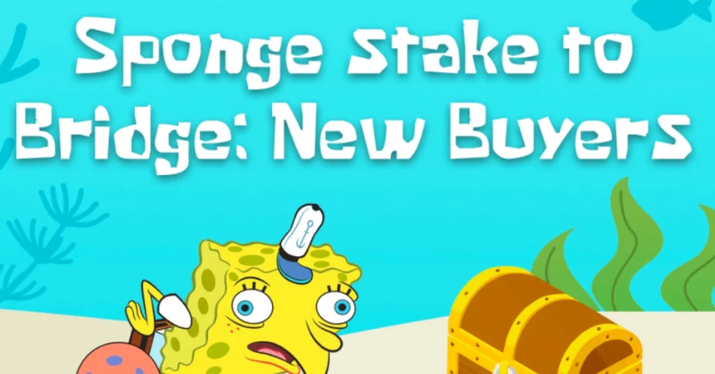 Could Sponge Token be the Next Bonk? Upgraded Meme Coin Reaches $1m Staked Milestone