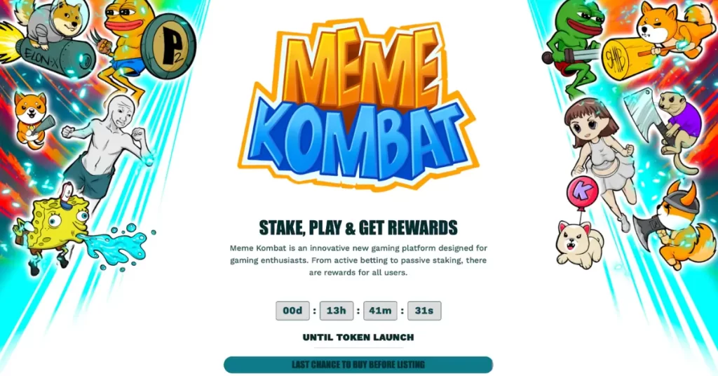 Meme Kombat ICO To End Within Hours, Last Chance To Buy As Traders Predict 10x Returns