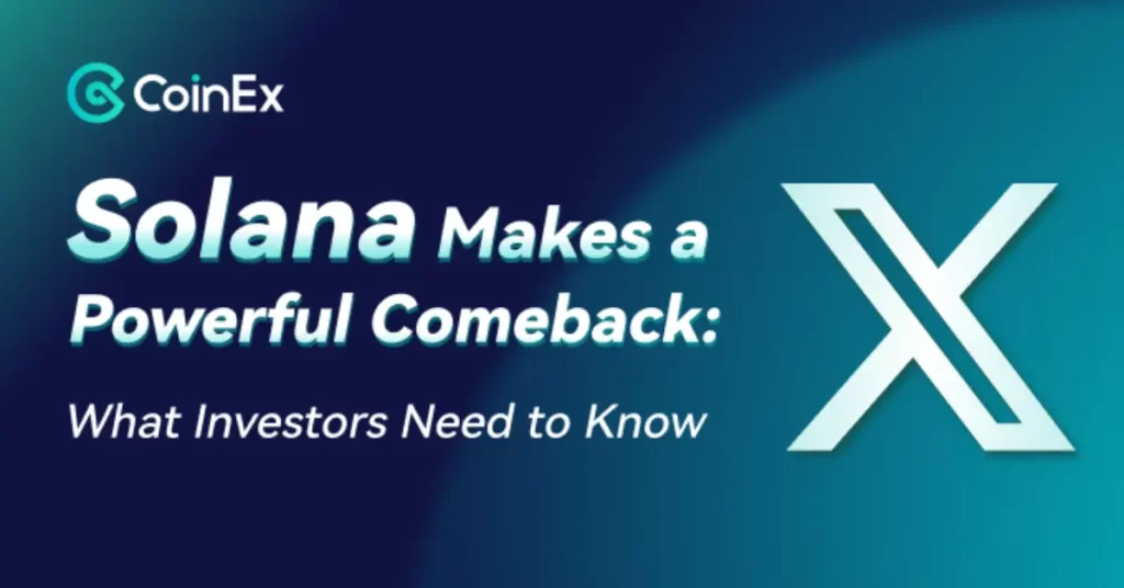 Solana Makes a Powerful Comeback: What Investors Need to Know