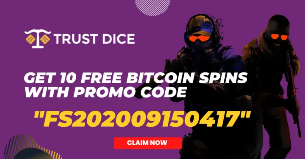 TrustDice Promo Code ‘FS202009150417’: No Deposit Bonus & Free Spins