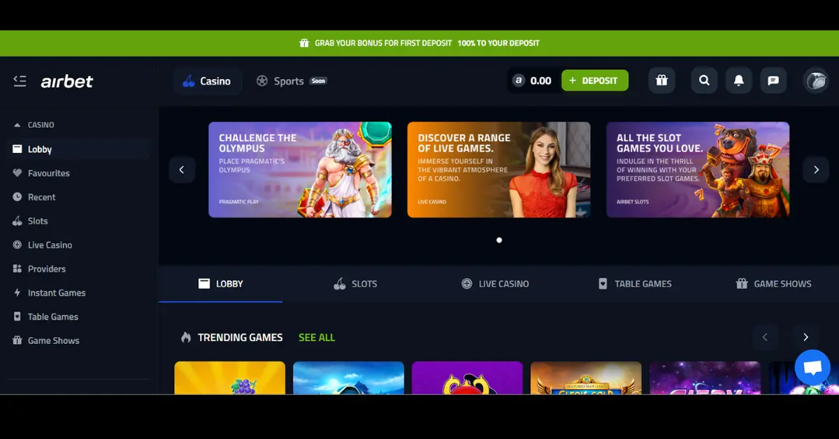 New Crypto Native Casino Launched – Play Anonymously with Airbet 