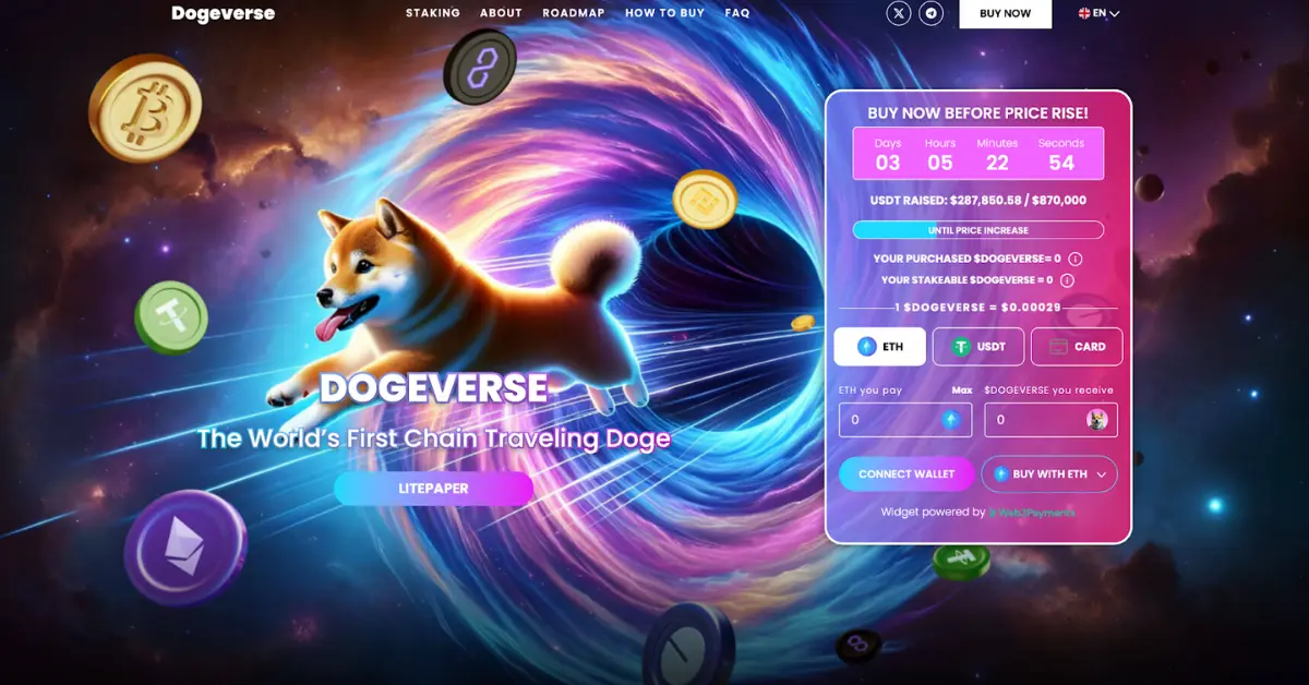 Multichain Meme Coin Dogeverse Raises $9M in ICO - the Next Dogecoin? - Coinpedia Fintech News