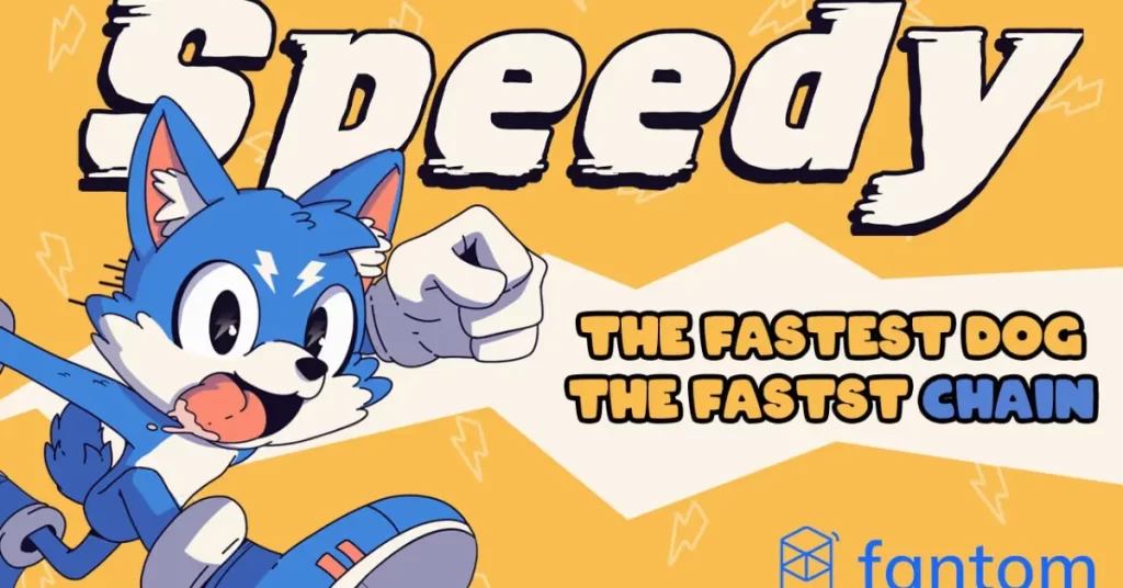 Powered by The GOAT Foundation and Fantom Blockchain, Speedy Dog Is Set to Rule the Crypto Meme Space