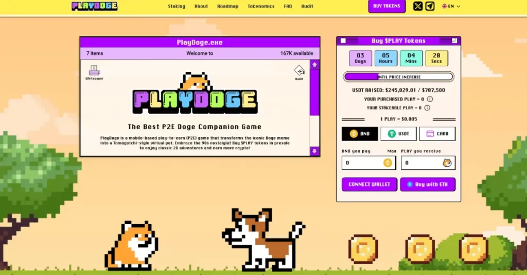 New Meme Coin To Watch: Playdoge Kicks Off Presale With $250K Raise