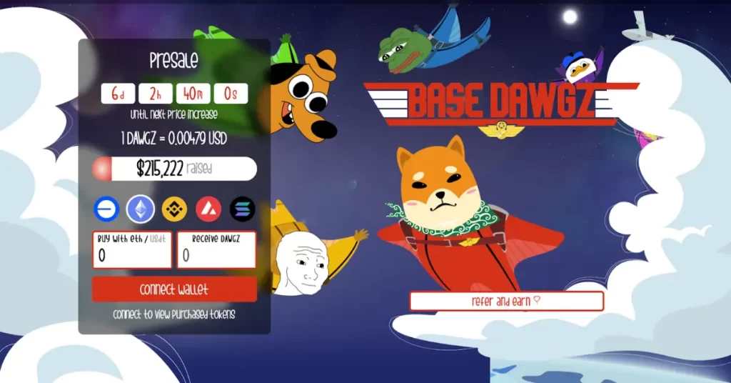 New Meme Coin to Watch: Base Dawgz Presale Launches on Base, Raises $200K in Opening Day