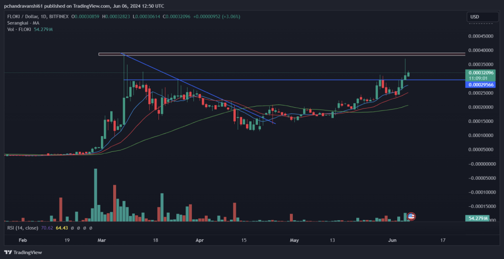 FLOKI Got Rejected From Upper Level as Investors Shift Out of Memecoins Into Viral Sensation DTX Exchange