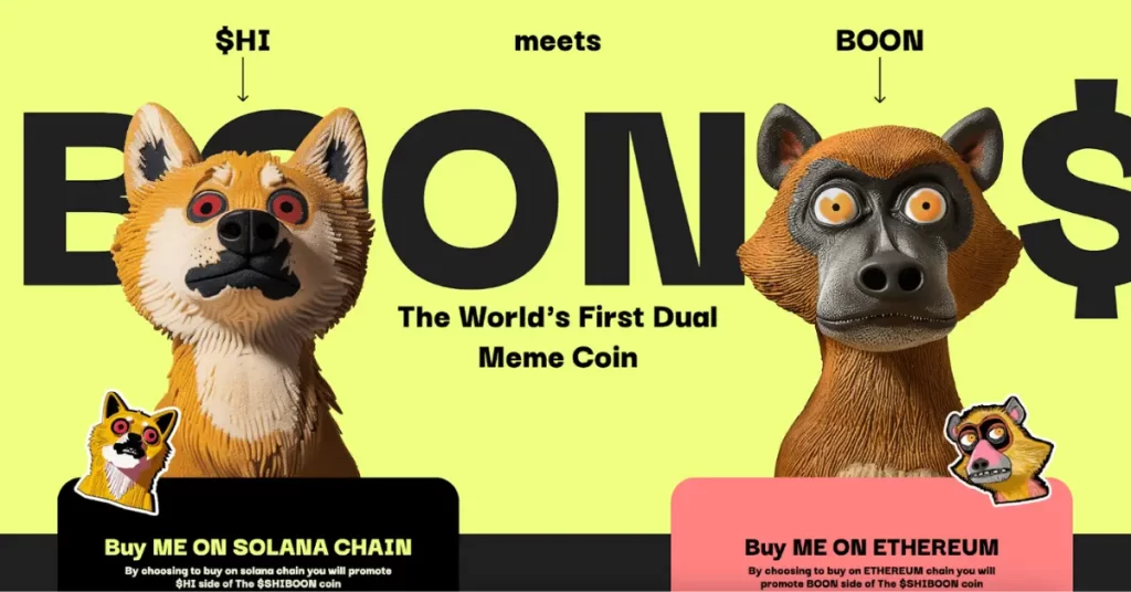 Shiboon Dual Meme Coin Mania Begins Limited Presale Offer – Get Ready for Dual Meme Coin Explosion!