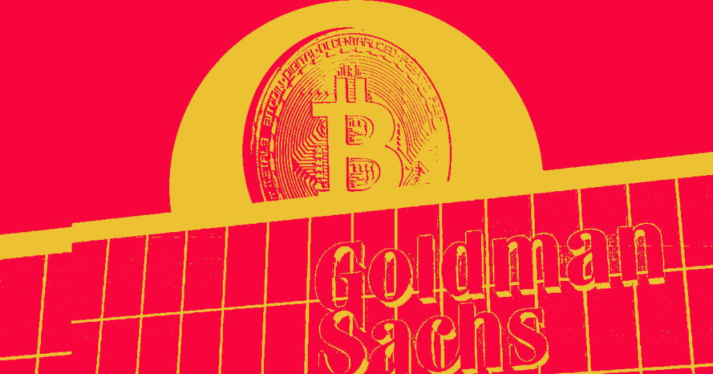 Goldman Sachs Secret Crypto Plans