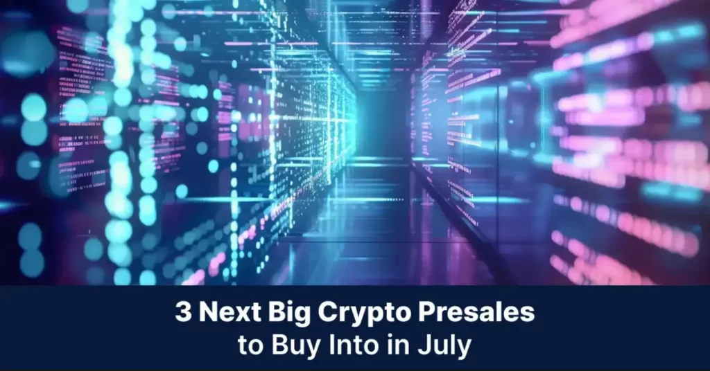 3 Next Big Crypto Presales to Buy Into in July