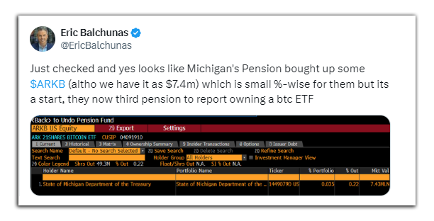 Michigan’s Pension Fund Dives into Bitcoin: A Bold Move into the Crypto World