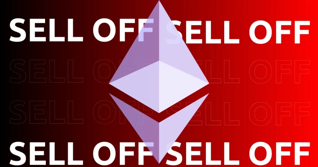 Ethereum sells off