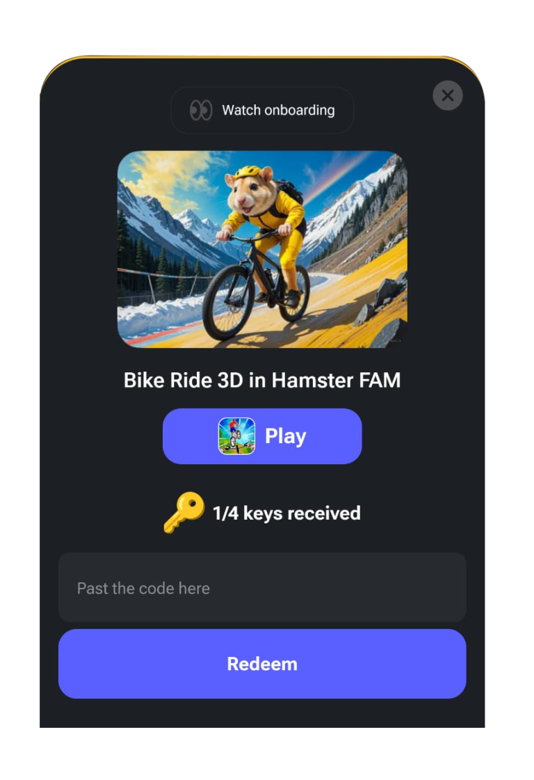 Bike ride 3d в hamster