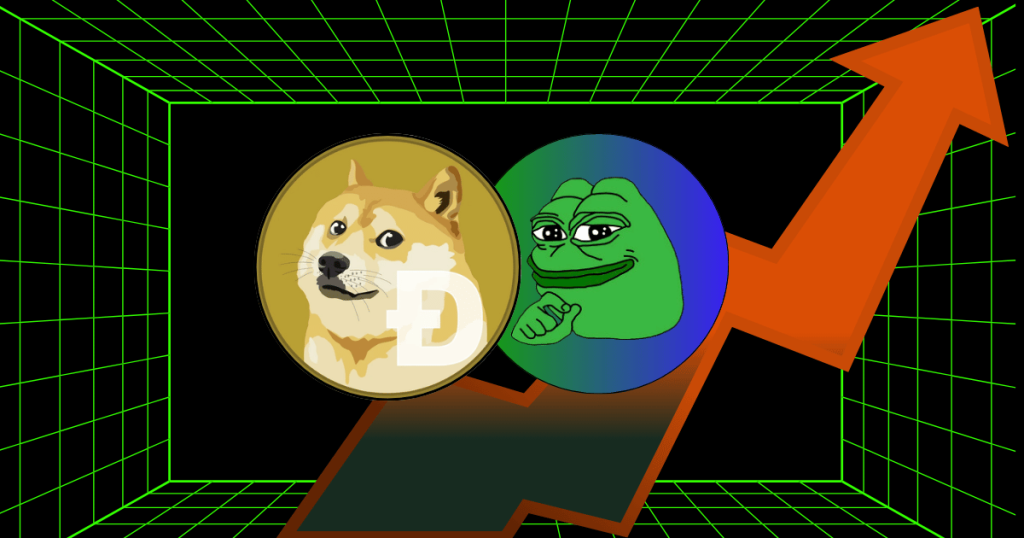 PEPE แตกตัวและตั้งเป้าที่จะพุ่งขึ้น 25% ในขณะที่ DOGE มีมูลค่ารวมอยู่ที่ 0.1 ดอลลาร์—Memecoin Mania จะปรับปรุงในเดือนตุลาคมหรือไม่?