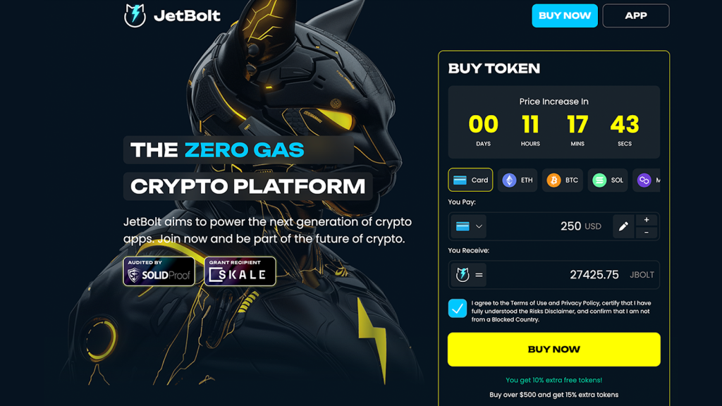 jetbolt-zero-gas-platform