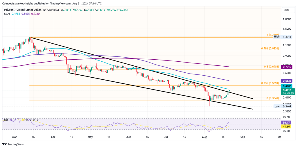 Polygon Price Analysis 21 Aug 2024