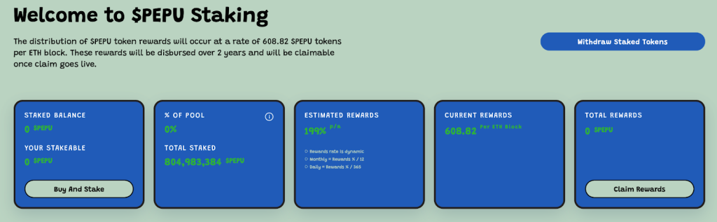 pepu-staking