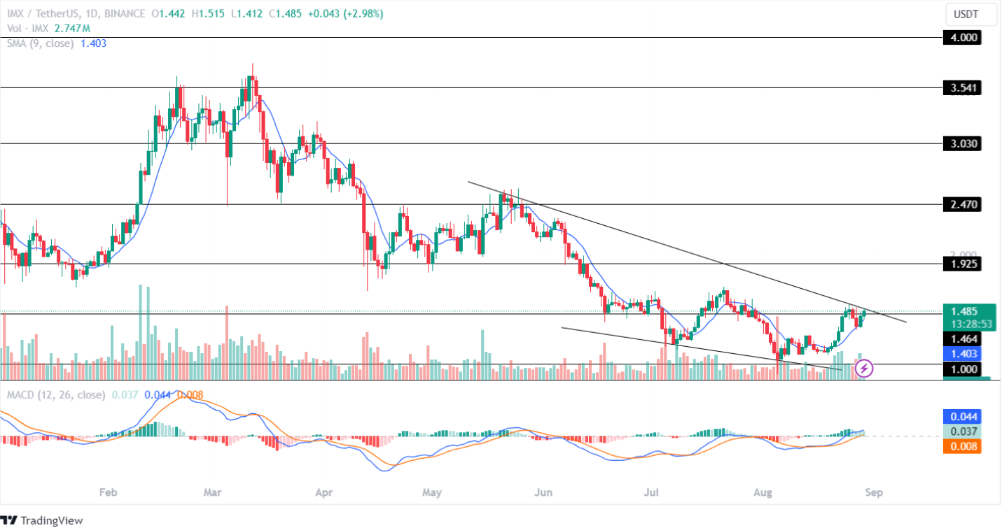 IMX Price Analysis 29th Aug 2024