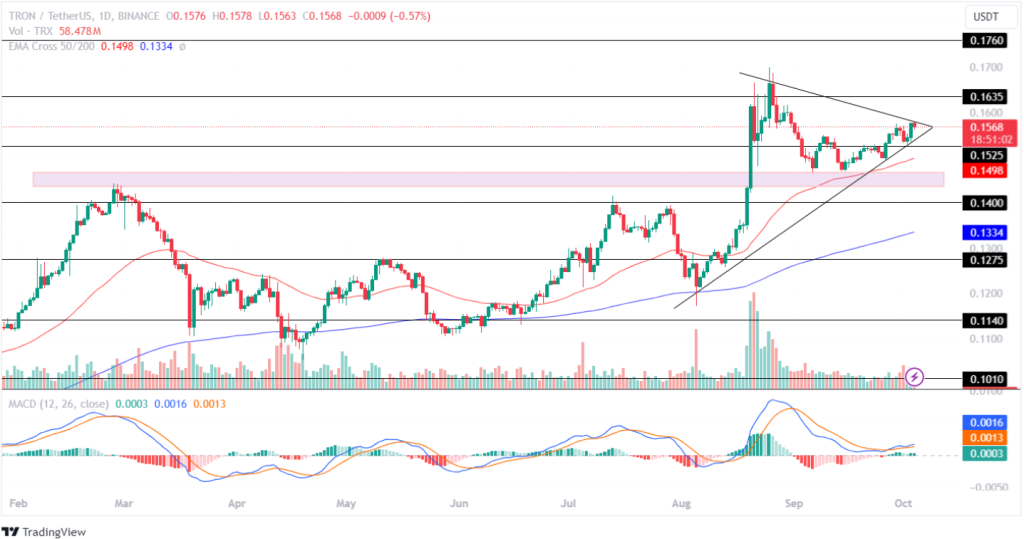 Tron Price Analysis 04th October 2024