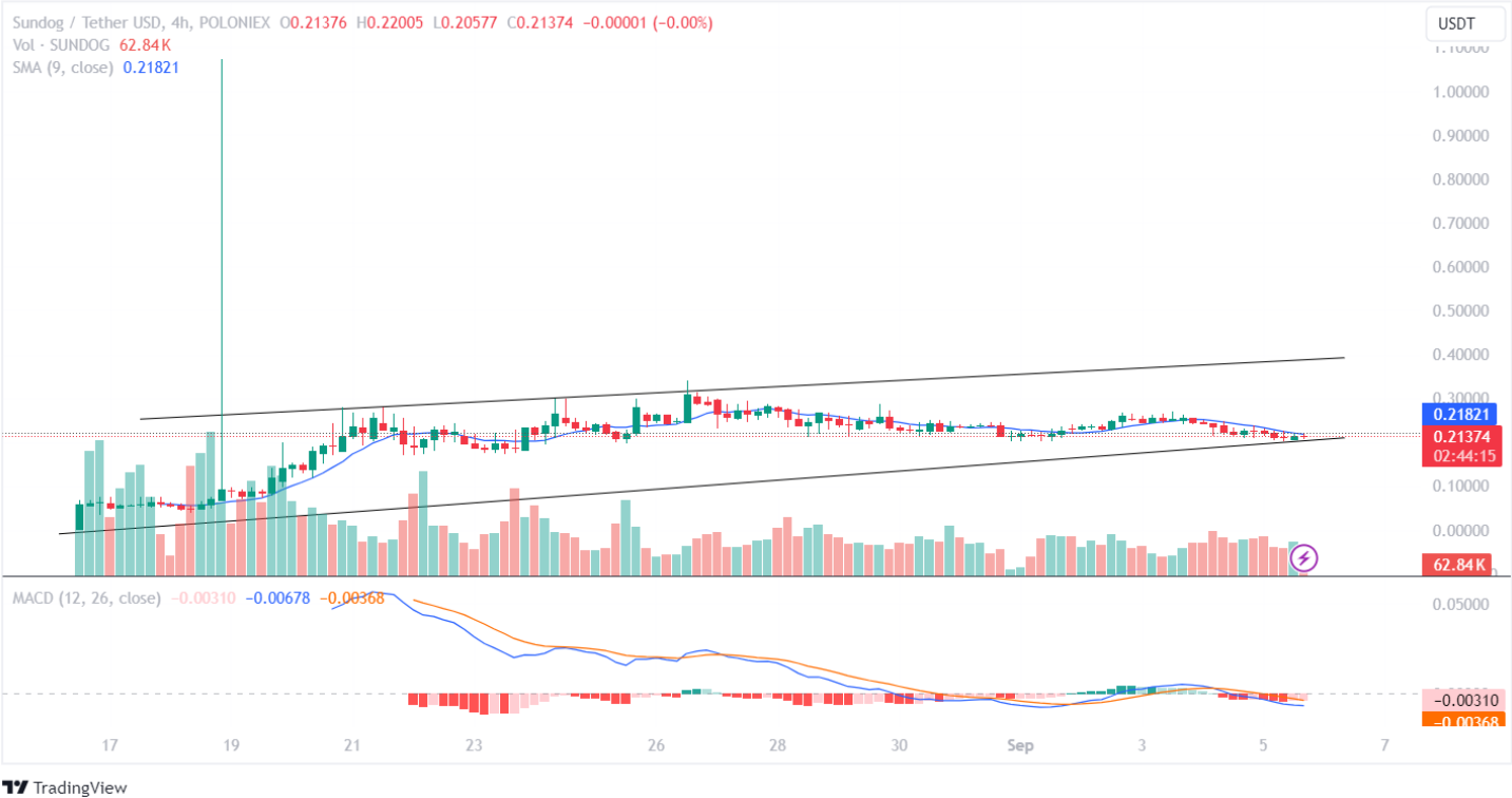 Sundog September price analysis