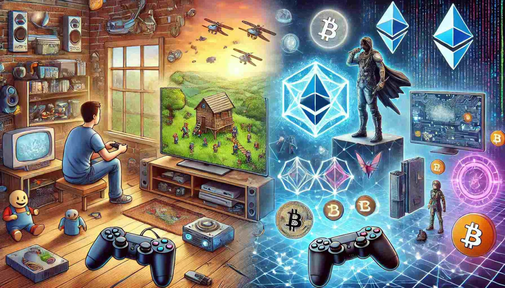 Traditional and Blockchain Gaming