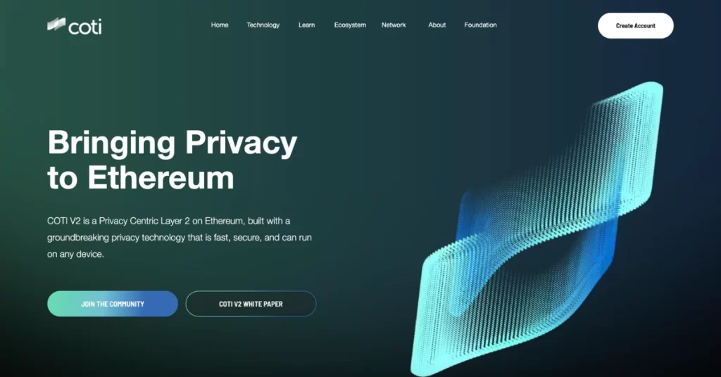 Introducing COTI V2: The Future of Blockchain Privacy and Confidential Computing