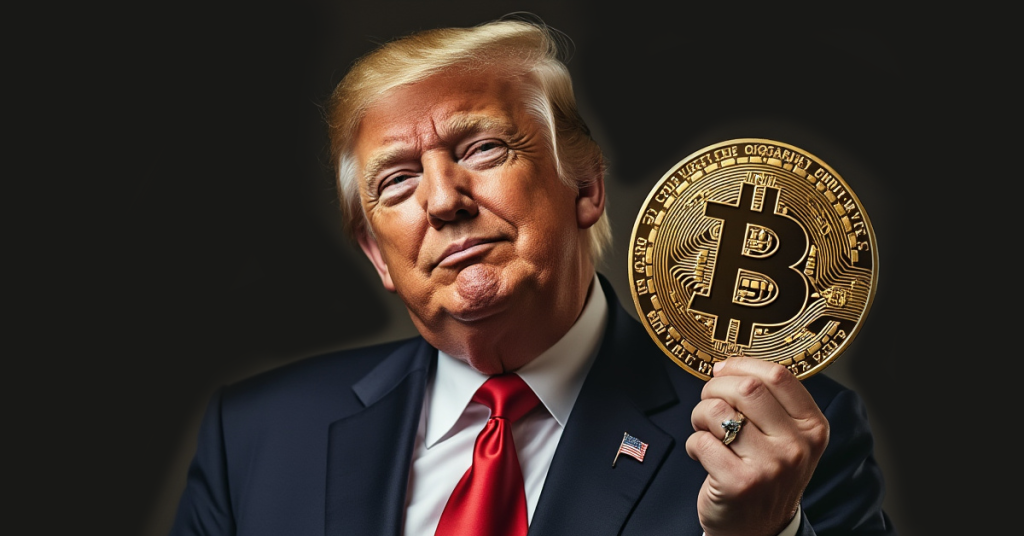 Trump Becomes First President to Use Bitcoin Publicly, Buys Burgers for Fans