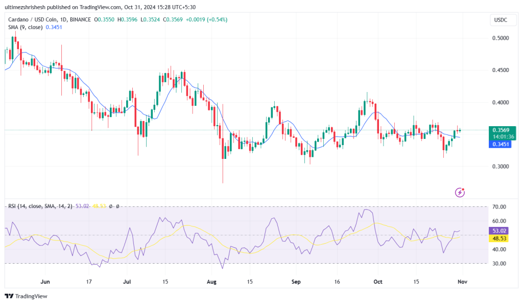 Cardano Price Prediction November 2024