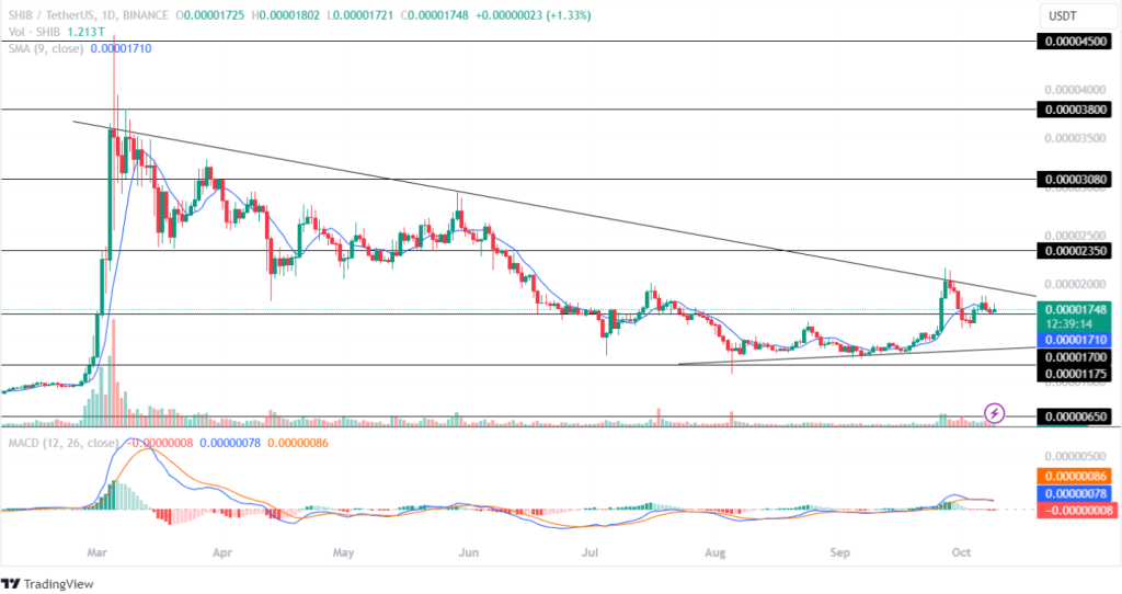 Phân tích giá Shiba Inu: Giá SHIB sẽ đạt 0,00020 USD trong tuần này?