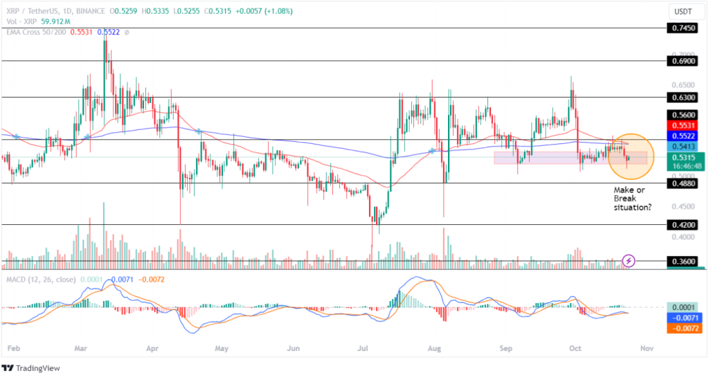 XRP Price Enters Crucial Watch Zone!