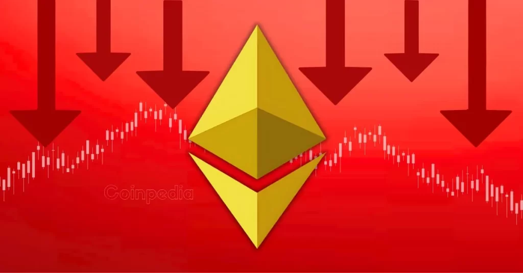 Crypto Liquidation Nears $100M: Ethereum Price Dips Below Crucial Levels