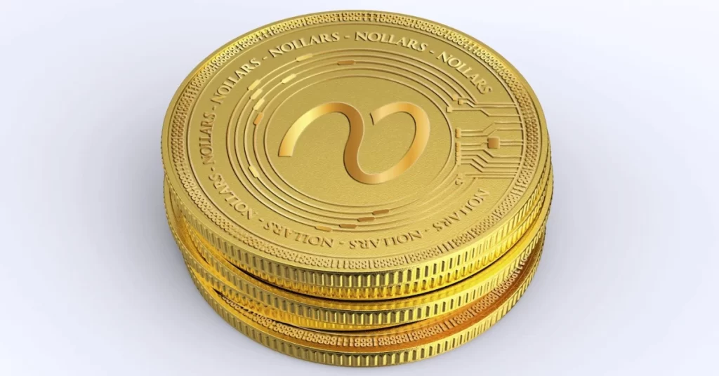 stack of Nollars Network ($NOLA) Tokens